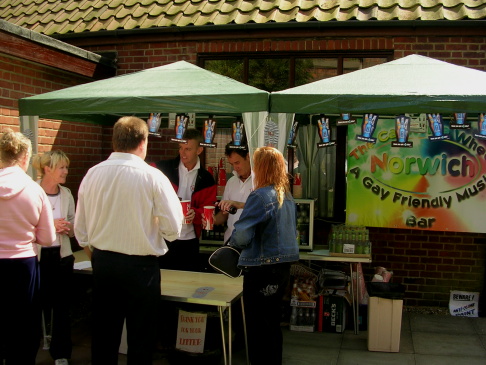 St Augustine's Garden Party Beer Tent